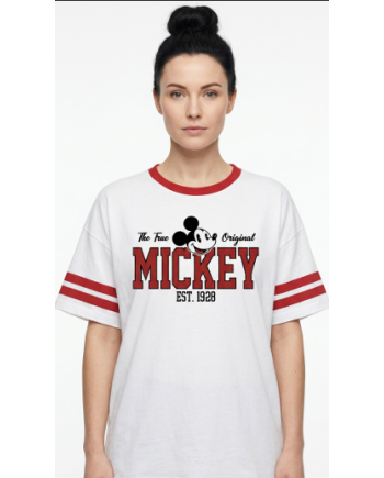T-Shirt oversize Disney The Original since 1928 vue de face