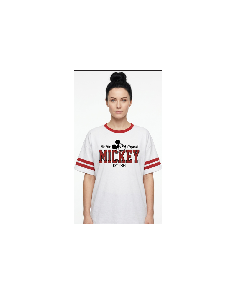 T-shirt oversize unisex Disney The Original since 1928 taille XXL - vue face