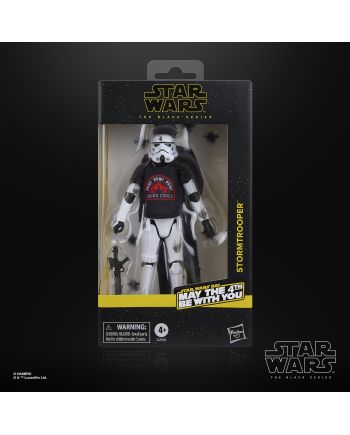 STAR WARS - Stormtrooper "May the 4th be.." - Fig. Black Series 15cm - vue de face