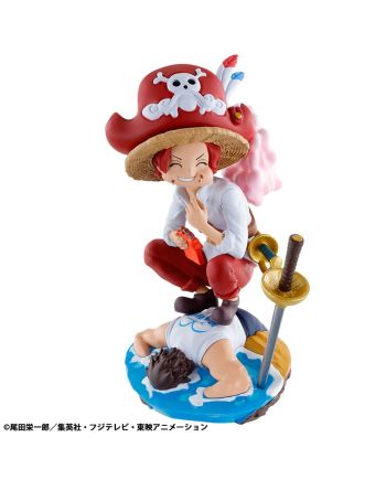 ONE PIECE - Logbox Re Birth Wano Kuni - Set 4 Statuettes Petitrama 9cm - vue de profil