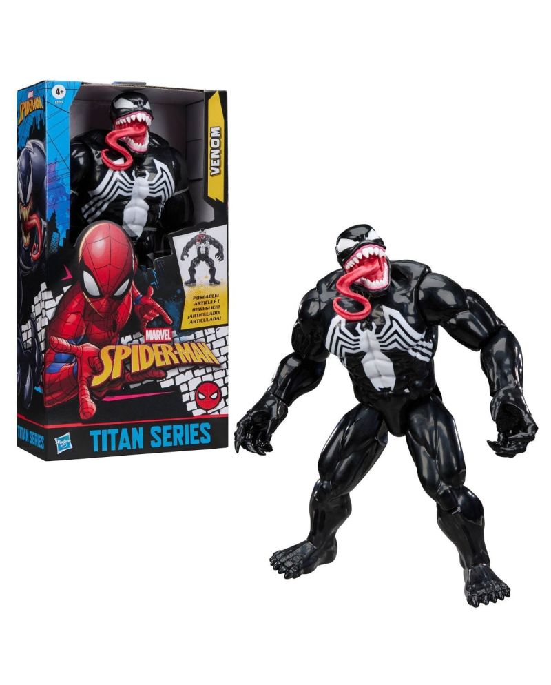 MARVEL Spider-Man - Titan Series Venom Deluxe Action Figure 30 cm - vue principale