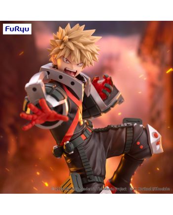 MY HERO ACADEMIA - Katsuki Bakugo - Statuette Trio-Try-It 21cm - vue de face