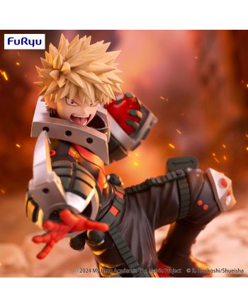 MY HERO ACADEMIA - Katsuki Bakugo - Statuette Trio-Try-It 21cm - vue de profil
