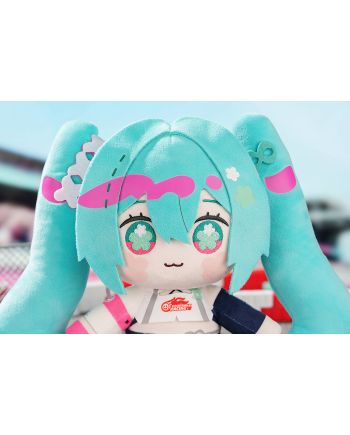 HATSUNE MIKU GT PROJECT - Hatsune Miku Racing 2025 - Peluche 20cm - vue de face