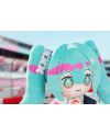 HATSUNE MIKU GT PROJECT - Hatsune Miku Racing 2025 - Peluche 20cm - vue de profil