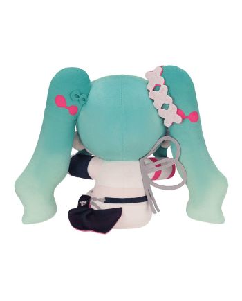HATSUNE MIKU GT PROJECT - Hatsune Miku Racing 2025 - Set Peluche 15cm - vue de dos