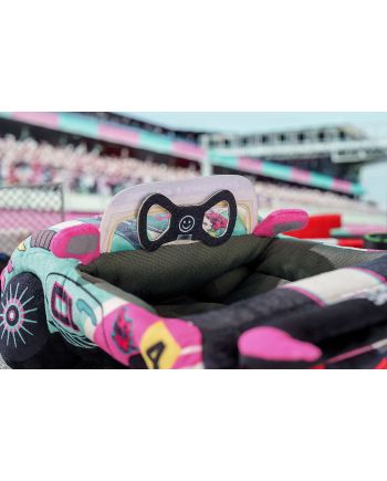 HATSUNE MIKU GT PROJECT - Hatsune Miku Racing 2025 - Set Peluche 15cm - vue du packaging