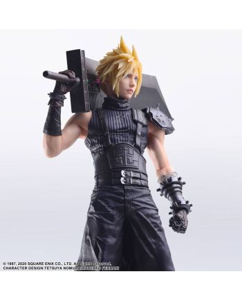 FINAL FANTASY VII Remake - Cloud - Static Arts Gallery Statuette 26cm - vue de detail