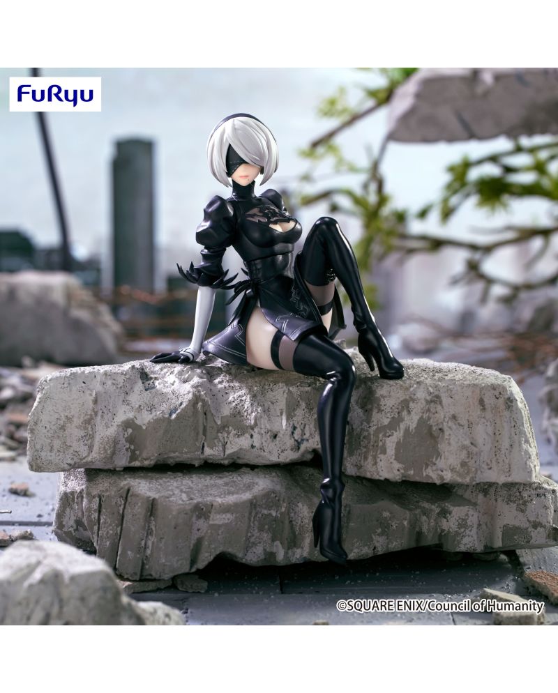 NIER AUTOMATA VER1.1A - 2B - Statuette Noodle Stopper 13cm - vue principale