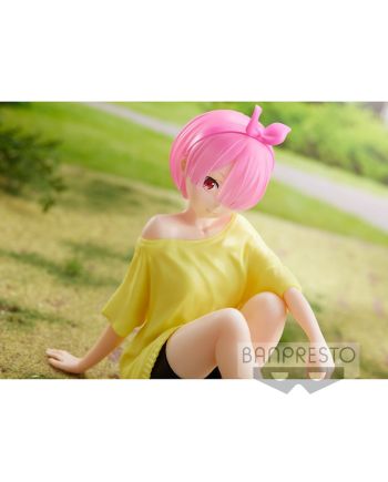RE:ZERO - Ram - Relax Time - Figurine 14cm - vue de detail