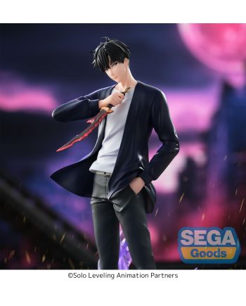 SOLO LEVELING - Sung Jinwoo - Figurine Xross Link 18cm - vue de face