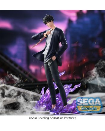 SOLO LEVELING - Sung Jinwoo - Figurine Xross Link 18cm - vue de profil