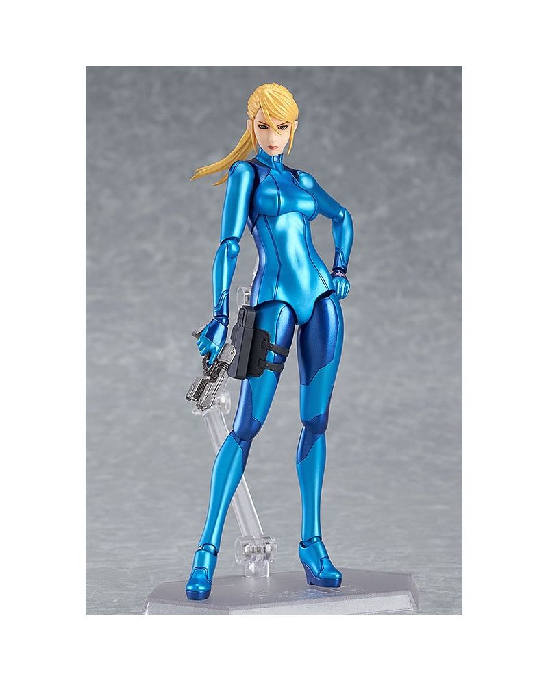 Figurine Figma Samus Aran Zero Suit METROID OTHER M vue de face