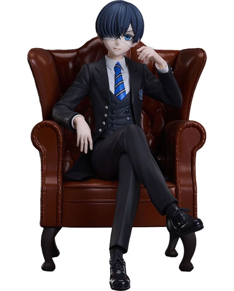 Statuette Ciel Phantomhive Black Butler 15cm - vue face