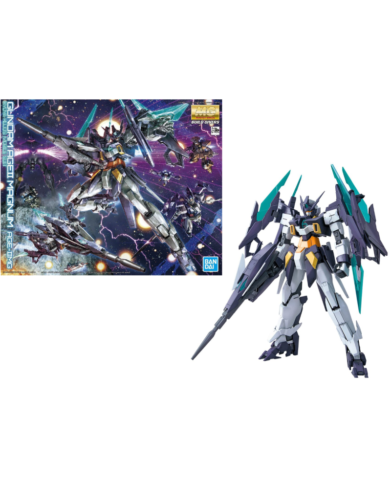 GUNDAM - MG 1/100 AGE-IIMG Age II Magnum Gundam - Model Kit - vue principale