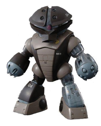 GUNDAM - MG 1/100 ACGUY - Model Kit - vue de face