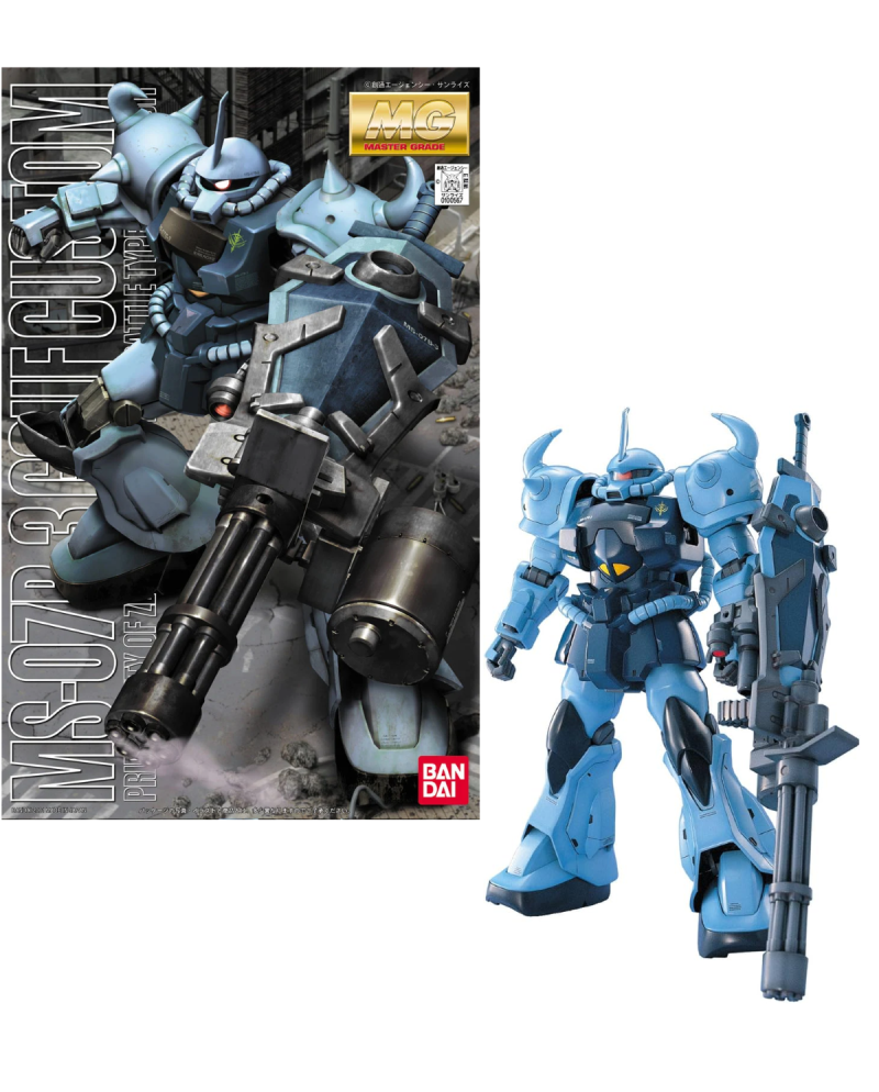 GUNDAM - MG 1/100 MS-07B3 Gouf Custom - Model Kit 30cm - vue principale