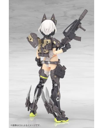 MEGAMI DEVICE - Yggdrasis Garm Ripper - Model Kit - vue de profil