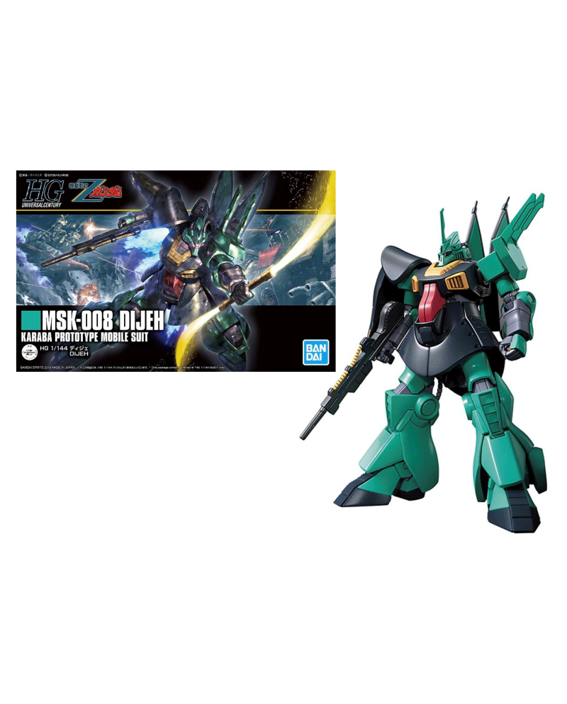 GUNDAM - HGUC 1/144 MSK-008 Dijeh - Model Kit - vue principale