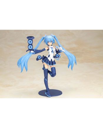 FRAME ARMS GIRL - Frame Music Girl Snow Miku - Model Kit 15cm - vue de dos