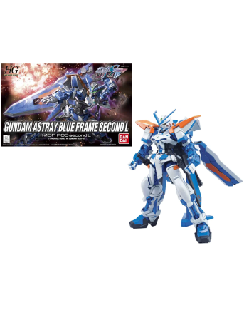 GUNDAM - HG Astray Blue Frame Second L 1/144 - Model Kit - vue principale