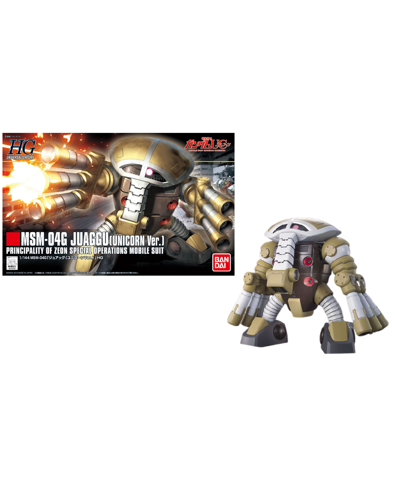 GUNDAM - HGUC 1/144 Juaggu (Unicorn Ver.) - Model Kit - vue principale