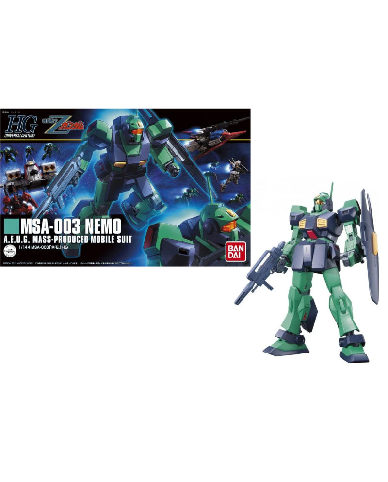 GUNDAM - HGUC 1/144 MSA-003 Nemo - Model Kit - vue principale