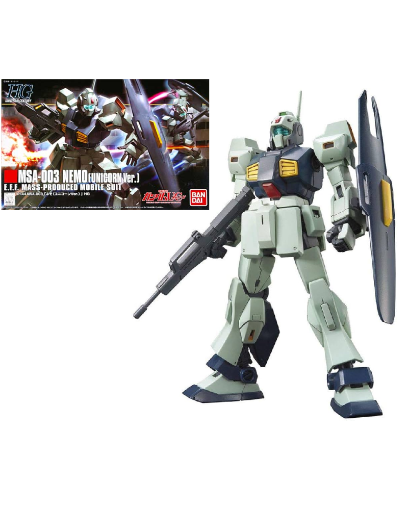 GUNDAM - 1/144 HGUC NEMO ( Unicorn Vers. ) - Model Kit - vue principale