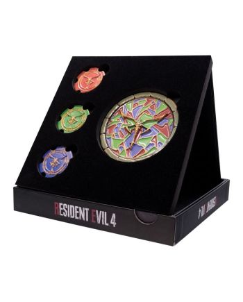 RESIDENT EVIL 4 - Church Puzzle - Set de Médaillons Edition Limitée - vue principale