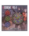 RESIDENT EVIL 4 - Church Puzzle - Set de Médaillons Edition Limitée - vue de detail