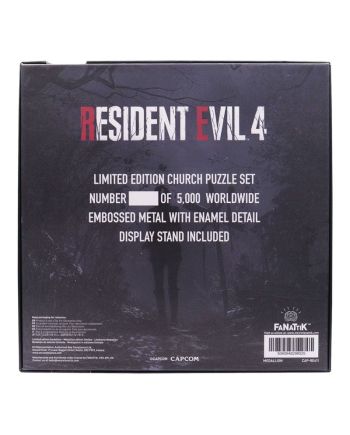 RESIDENT EVIL 4 - Church Puzzle - Set de Médaillons Edition Limitée - vue du packaging