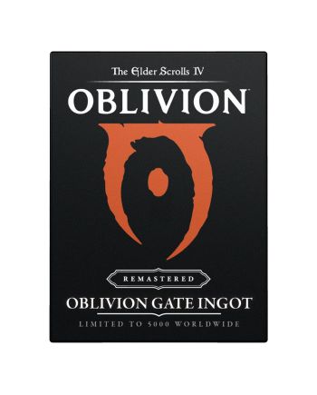 THE ELDER SCROLLS OBLIVION - Porte d'Oblivion - Lingot Edition Limitée - vue de dos