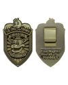 FNAF - Security Badge - Replique Edition Limitée "Antique Brass Edi." - vue principale