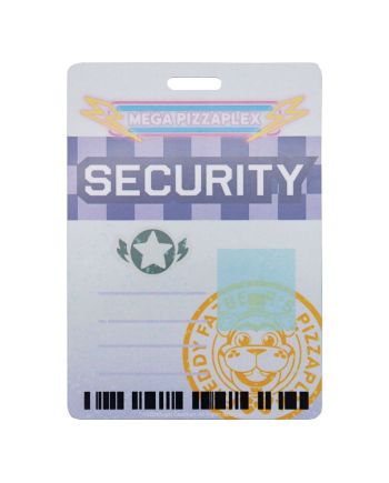 FNAF - Security Badge - Replique Edition Limitée "Antique Brass Edi." - vue de profil