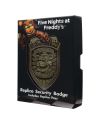 FNAF - Security Badge - Replique Edition Limitée "Antique Brass Edi." - vue de detail
