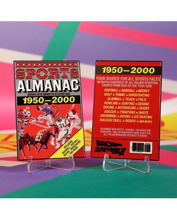 RETOUR VERS LE FUTUR - Almanac Sport - Lingot Edition Limitée - vue de face