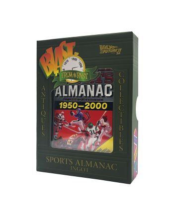 RETOUR VERS LE FUTUR - Almanac Sport - Lingot Edition Limitée - vue de detail