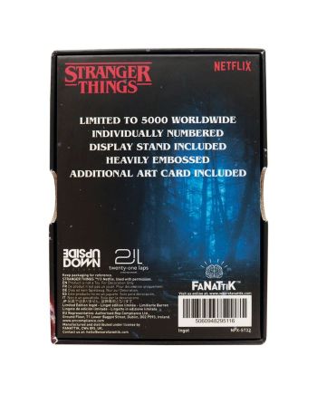 STRANGER THINGS - Vecna Lives - Lingot Edition Limitée - vue de detail