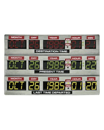 RETOUR VERS LE FUTUR - Time Circuits - Lingot Edition Limitée - vue de face