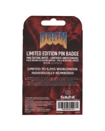 DOOM - Floppy Disk - Pin's Edition Limitée - vue de detail