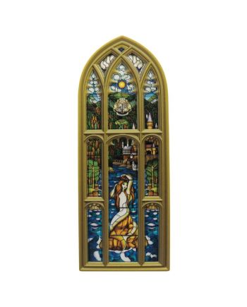 HARRY POTTER - Mermaid Stained Glass Window - Resin Plaque Limited Ed. - vue principale