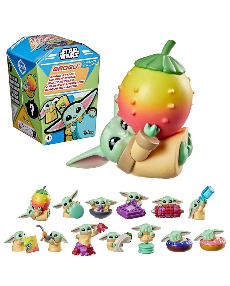 Blind Box Grogu Snaking Collectibles Star Wars Hasbro - présentoir de 24 pièces