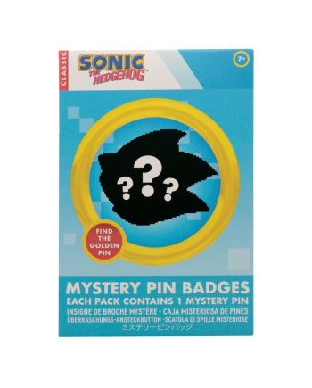 Mystery Box Sonic 12 Pin's Fanattik - détail des pin's