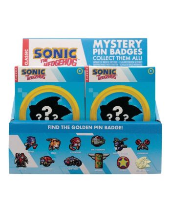 Mystery Box Sonic 12 Pin's Fanattik - vue complémentaire