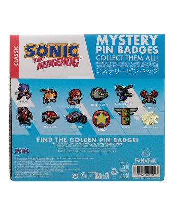 Mystery Box Sonic 12 Pin's Fanattik - dernier visuel
