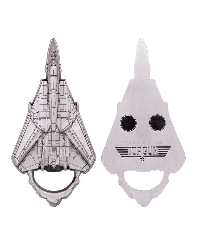 Ouvre-bouteille TOP GUN F-14 édition limitée Fanattik vue de face