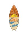 Décapsuleur en forme de planche de surf Ken Barbie vue détail