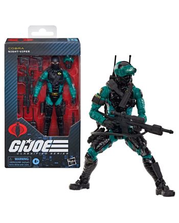 G.I. JOE - Night-Viper - Figurine Classified Series #187 15cm - vue principale