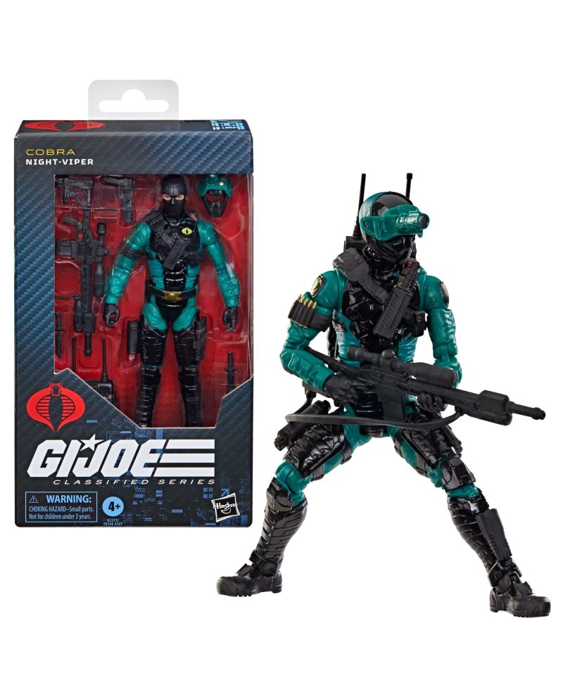 G.I. JOE - Night-Viper - Figurine Classified Series #187 15cm - vue principale