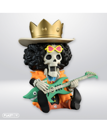 ONE PIECE - Brook - Tirelire PVC 18cm - vue de profil